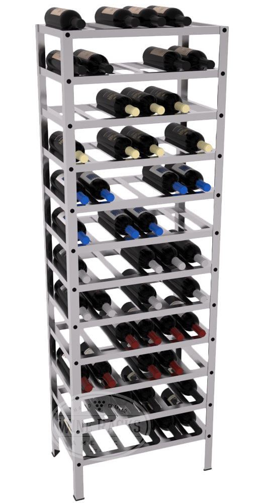 HD Metal 8-Column Wine Rack – 34 1/8" Height / 22 1/4" Width