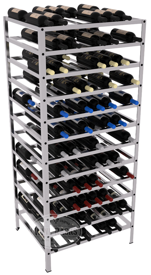 HD Metal 8-Column Wine Rack