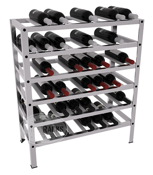 HD Metal 8-Column Wine Rack – 67 1/8" Height / 22 1/4" Width