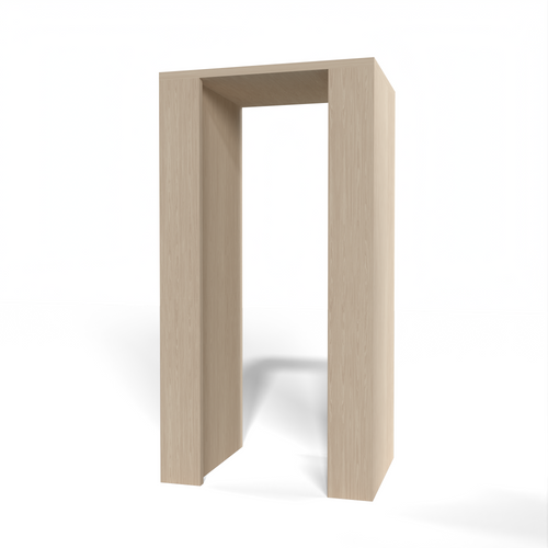 GrandCellar™ 4 Column Full-Depth Open Wine Niche – 36" – White Oak / Unstained