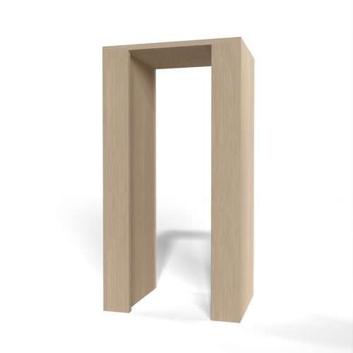 GrandCellar™ 4 Column Full-Depth Open Wine Niche – 36" – White Oak / Unstained