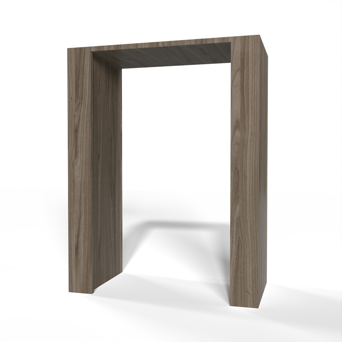 GrandCellar™ 6 Column Full-Depth Open Wine Niche – 36" – Walnut / Unstained