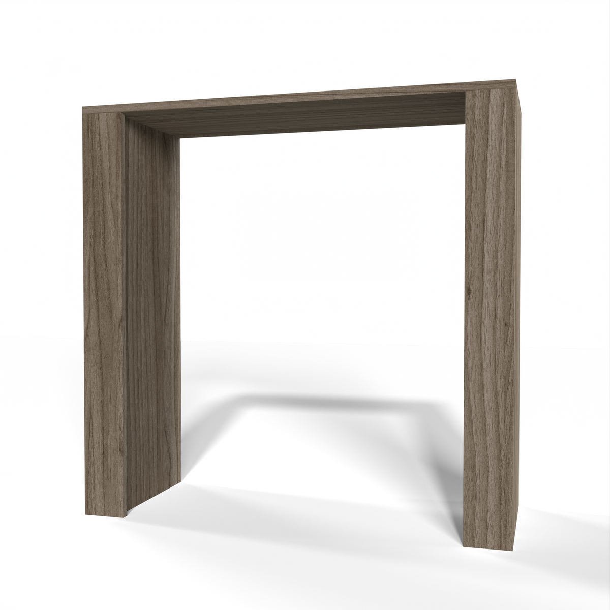 GrandCellar™ 8 Column Full-Depth Open Wine Niche – 36" – Walnut / Unstained