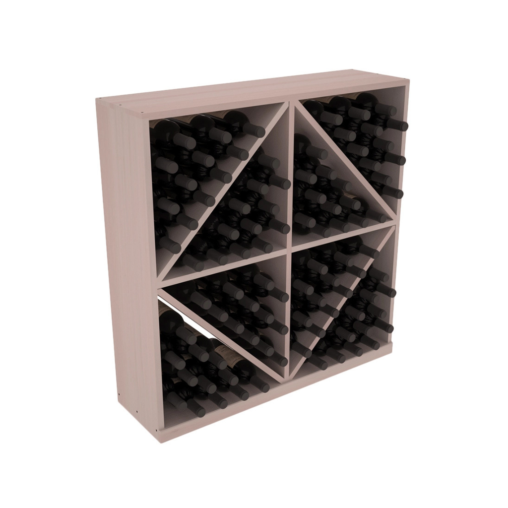 Retail Diamond Bin Base Wine Rack – Grand Mahogany / Oak stained