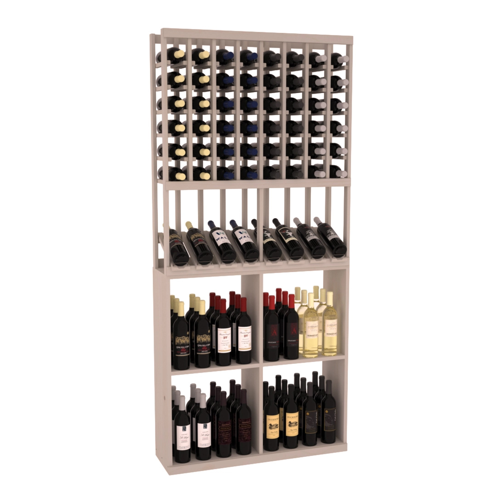 Retail High-Reveal Wine Display Rack – Knotty Alder / Unstained