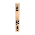 InstaCellar Quarter Round Display – Knotty Alder / Unstained