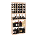 Retail High-Reveal Wine Display Rack – Ponderosa Pine / Unstained