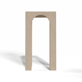 GrandCellar™ 4 Column Full-Depth Rounded Arch – 36" – White Oak / Unstained
