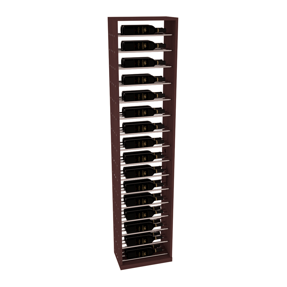 InstaCellar 17.5" Full Height Display – Ponderosa Pine / Oak stained