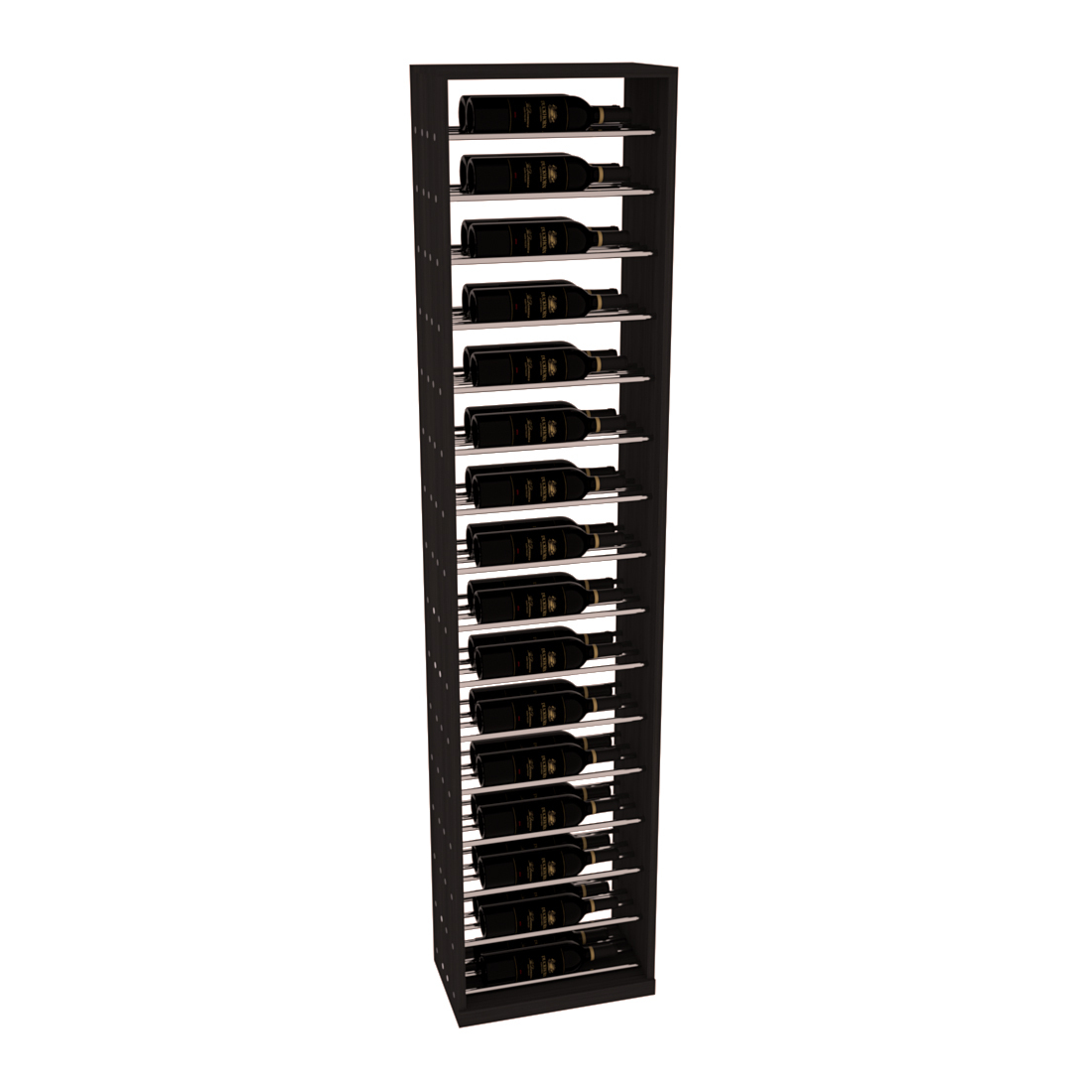 InstaCellar 17.5" Full Height Display – Grand Mahogany / Walnut stained