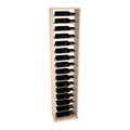InstaCellar 17.5" Full Height Display – Ponderosa Pine / Black stained