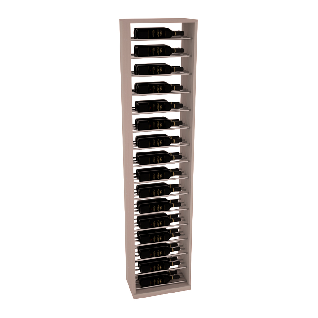 InstaCellar 17.5" Full Height Display – Grand Mahogany / Greywash stained