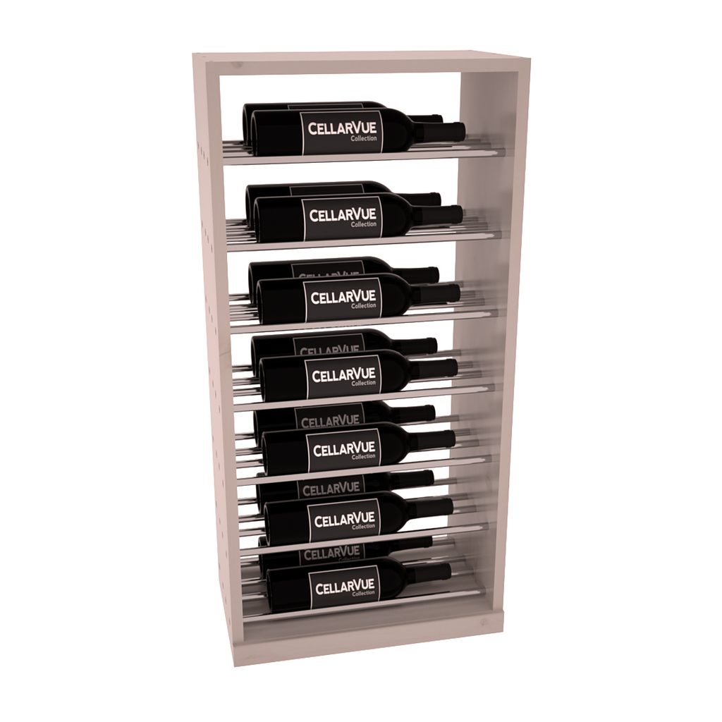 InstaCellar 17.5" Horizontal Base Display – Grand Mahogany / Oak stained