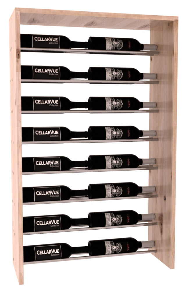InstaCellar 26" Horizontal Top Display – Knotty Alder / Unstained
