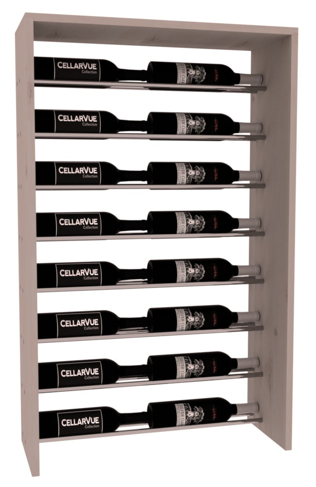 InstaCellar 26" Horizontal Top Display – Knotty Alder / Black stained