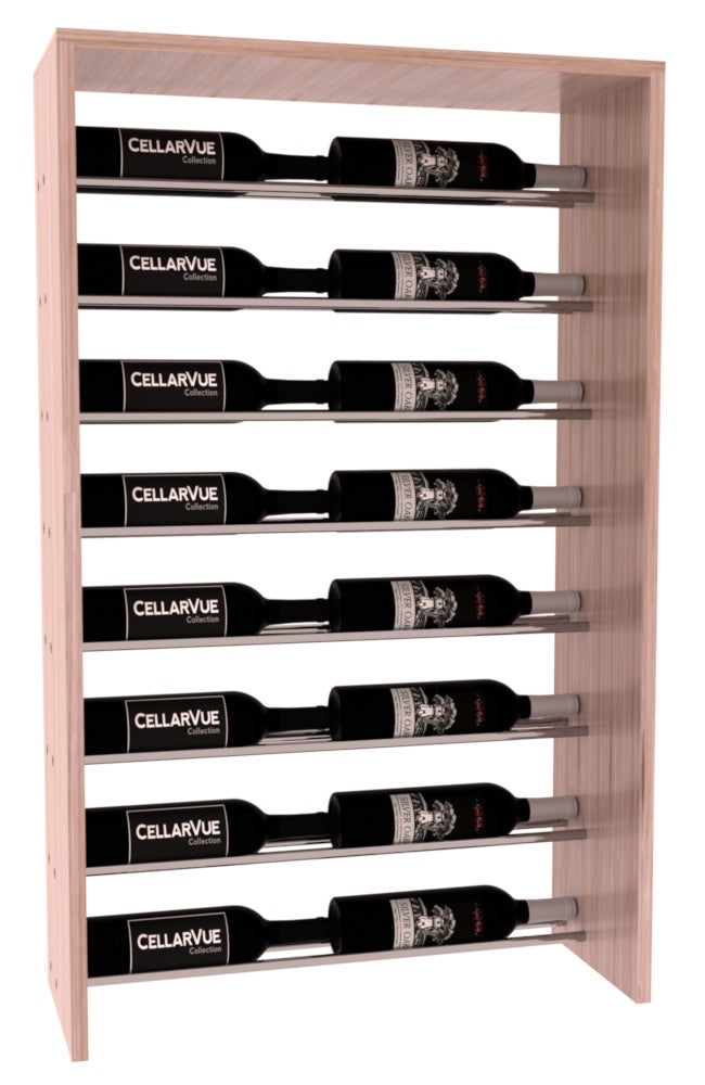 InstaCellar 26" Horizontal Top Display – Grand Mahogany / Unstained