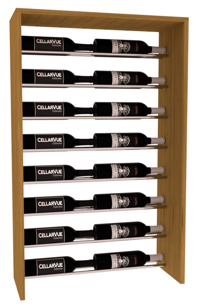 InstaCellar 26" Horizontal Top Display – Grand Mahogany / Unstained