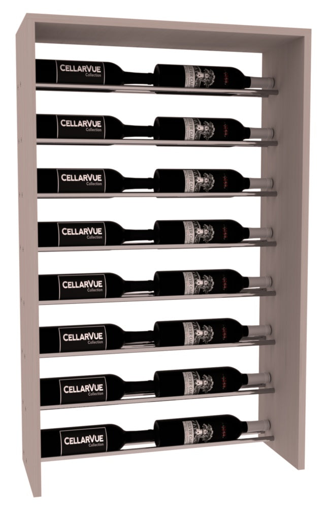InstaCellar 26" Horizontal Top Display – Grand Mahogany / Black stained