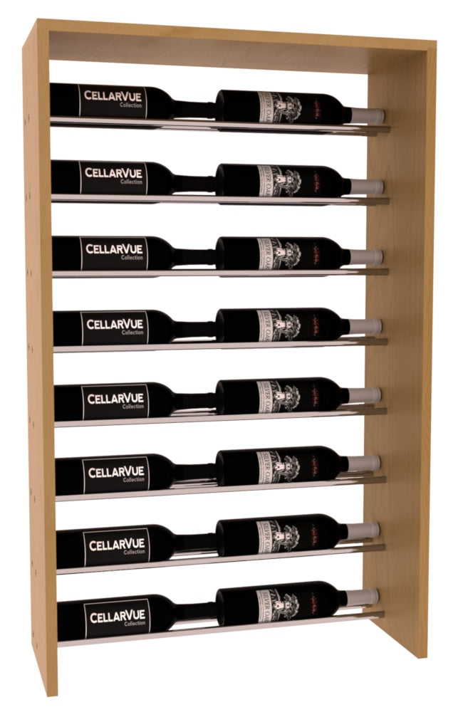 InstaCellar 26" Horizontal Top Display – Ponderosa Pine / Oak stained
