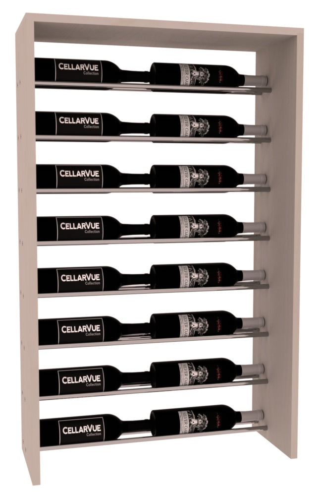 InstaCellar 26" Horizontal Top Display – Ponderosa Pine / Black stained