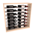 InstaCellar 35" Horizontal Base Display – Premium Redwood / Unstained