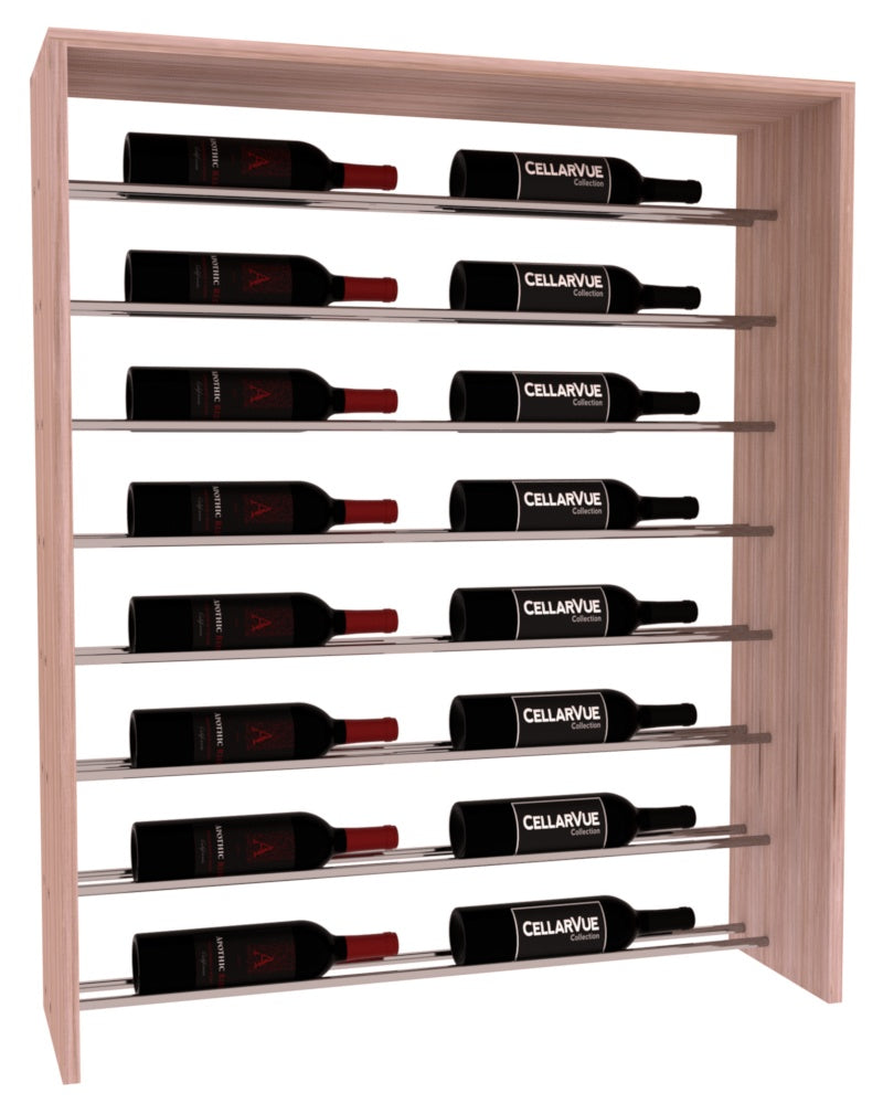 InstaCellar 35" Horizontal Top Display – Grand Mahogany / Unstained