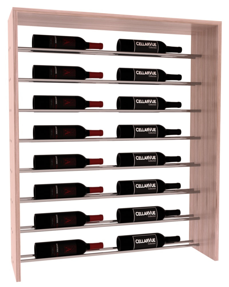 InstaCellar 35" Horizontal Top Display – Grand Mahogany / Unstained