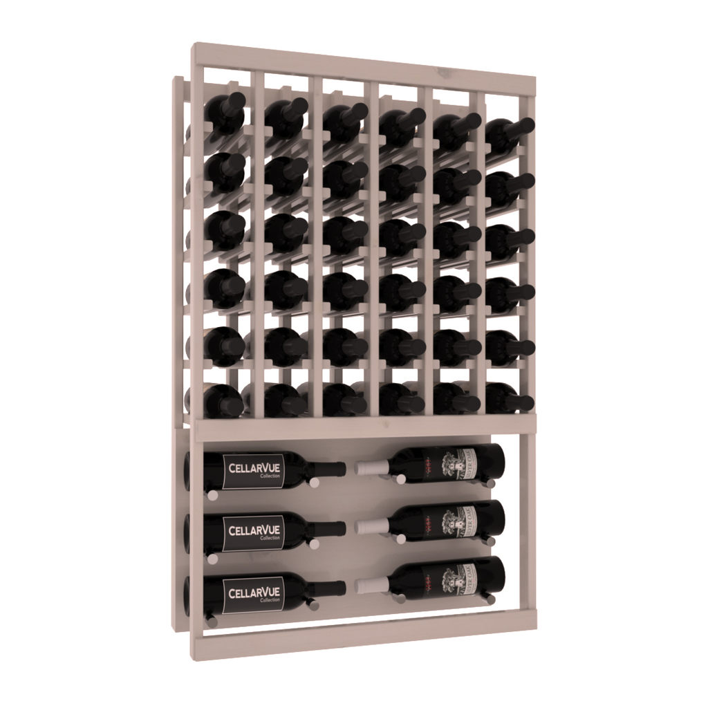 InstaCellar 26" Top Showcase Display – Grand Mahogany / Walnut stained