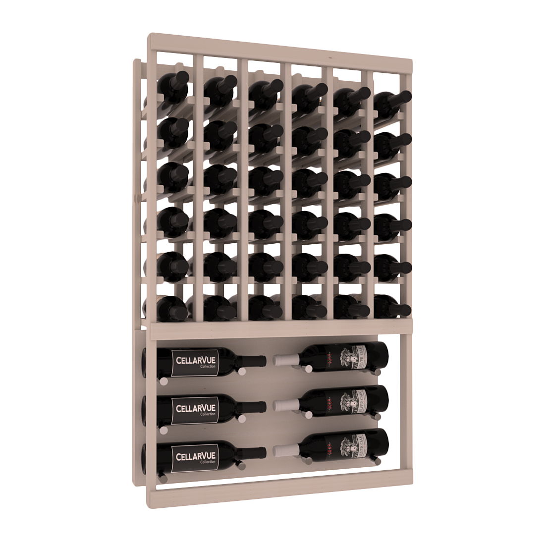 InstaCellar 26" Top Showcase Display – Knotty Alder / Unstained