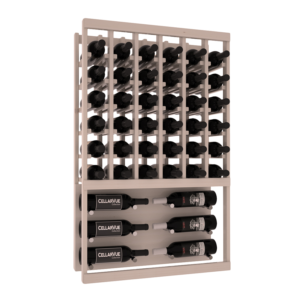 InstaCellar 26" Top Showcase Display – Grand Mahogany / Unstained