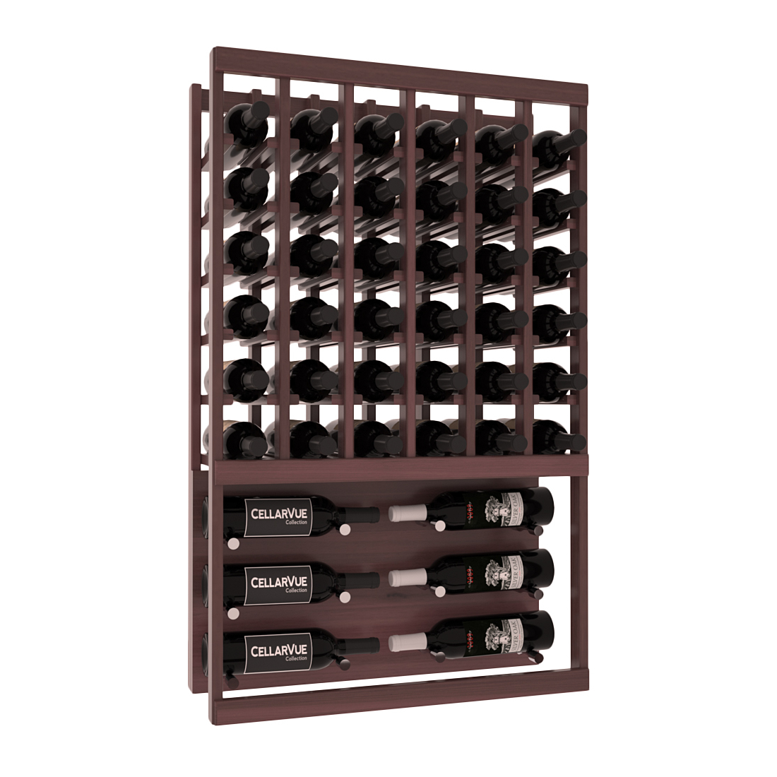 InstaCellar 26" Top Showcase Display – Ponderosa Pine / Unstained