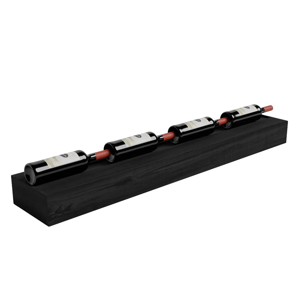 Home Bar 48" Floating Shelf Bottle Display