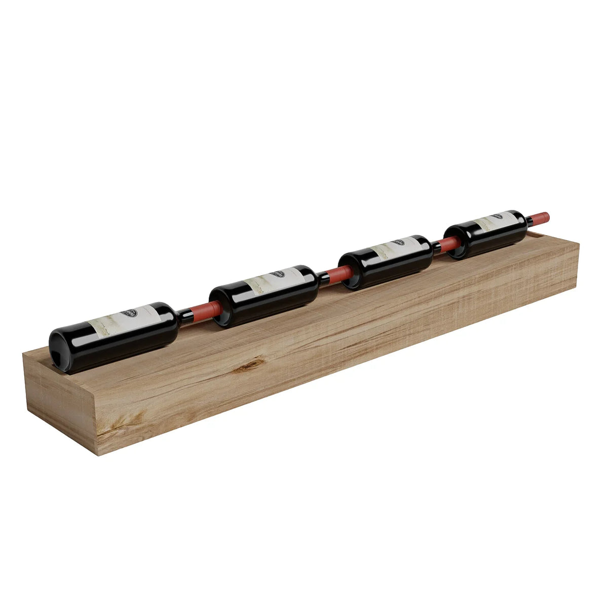Home Bar 48" Floating Shelf Bottle Display