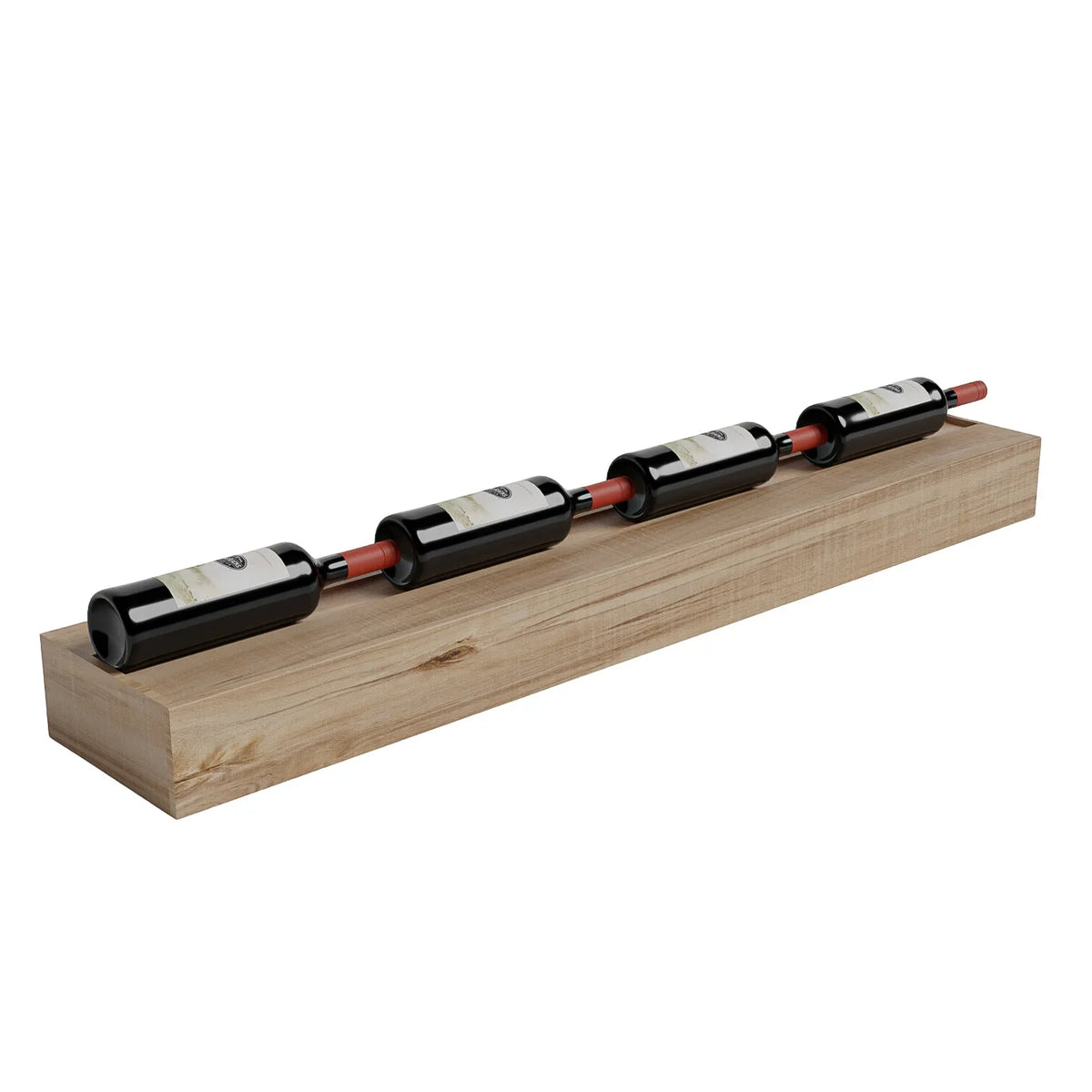 Home Bar 48" Floating Shelf Bottle Display