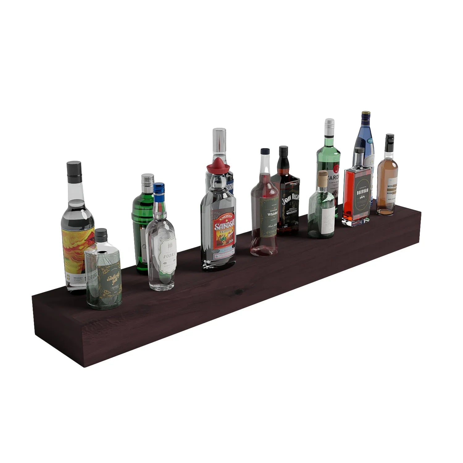 Home Bar 48" Floating Shelf