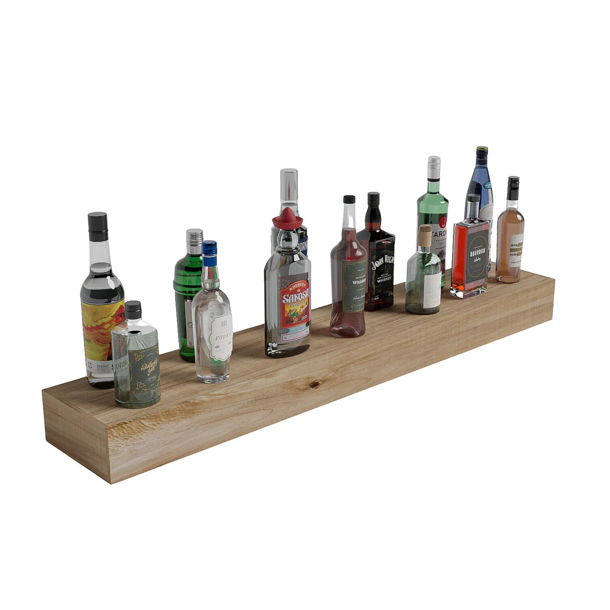 Home Bar 48" Floating Shelf