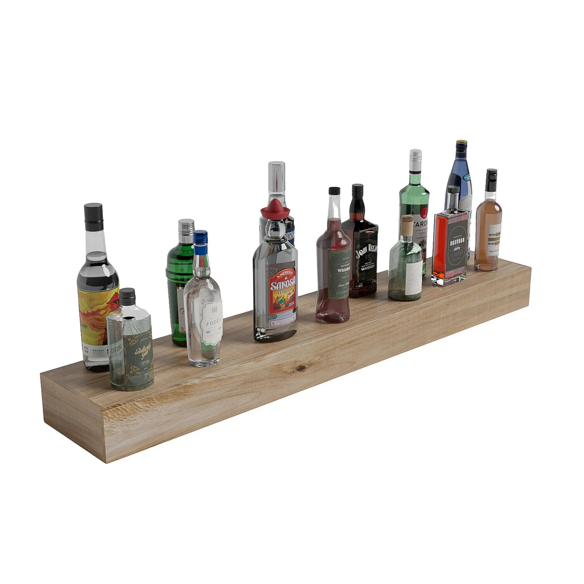 Home Bar 48" Floating Shelf