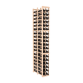 InstaCellar 2 Column Double Deep Rack – Ponderosa Pine / Unstained