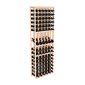 InstaCellar 6 Column Display Row Rack – Ponderosa Pine / Unstained