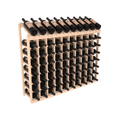InstaCellar 10 Column, 8R Display Top Rack – Pine / Unstained