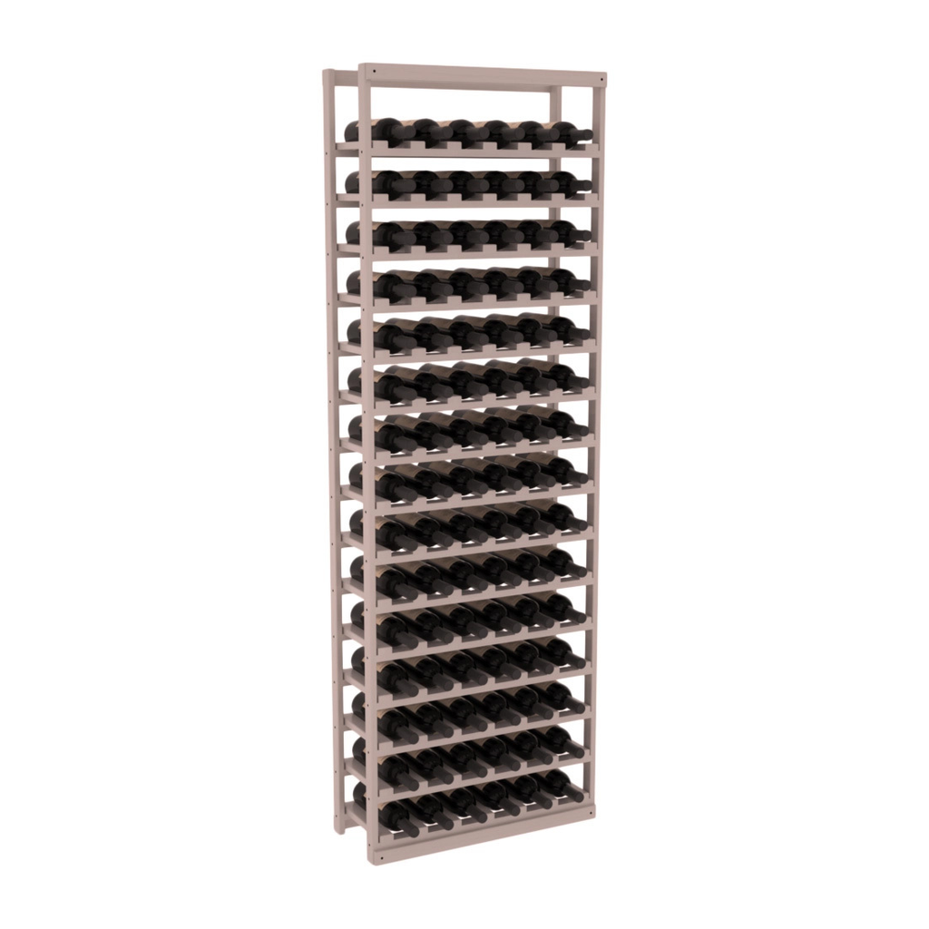 InstaCellar Baker Style Bottle Rack – Grand Mahogany / Greywash stained