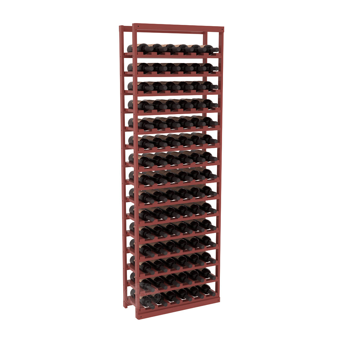 InstaCellar Baker Style Bottle Rack – Ponderosa Pine / Cherry stained
