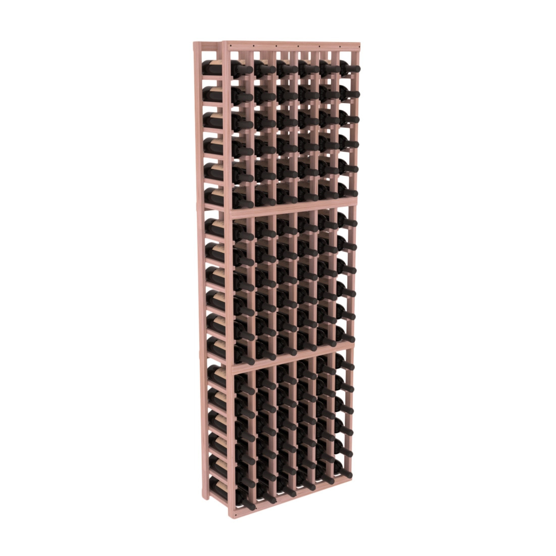 InstaCellar 6 Column Standard Rack – Grand Mahogany / Unstained