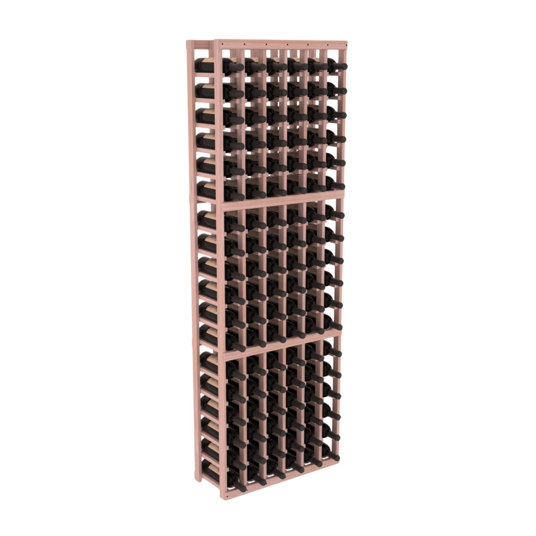 InstaCellar 6 Column Standard Rack – Grand Mahogany / Unstained