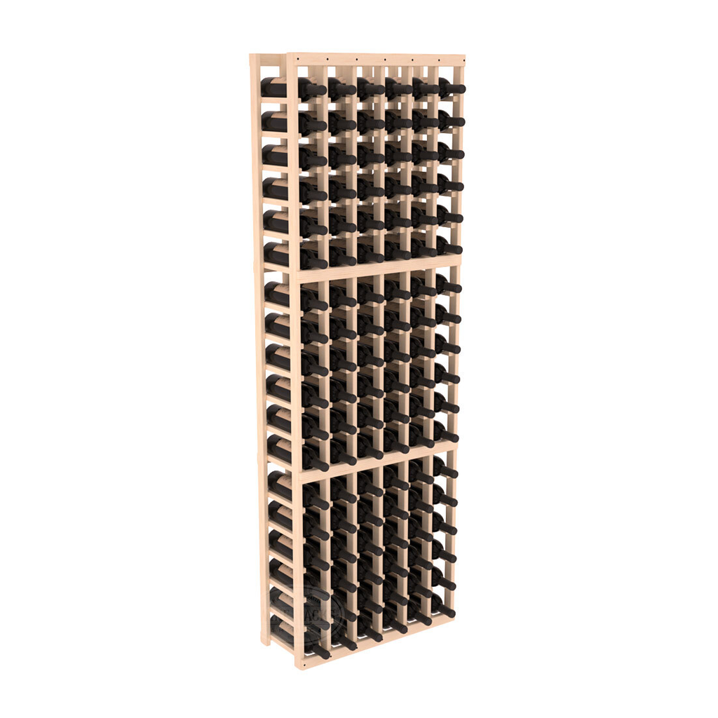 InstaCellar 6 Column Standard Rack – Ponderosa Pine / Unstained