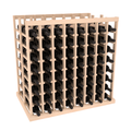 InstaCellar 8 Column Double Deep Tasting Table – Ponderosa Pine / Unstained