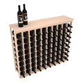 InstaCellar 10 Column Tasting Table with Top – Ponderosa Pine / Unstained