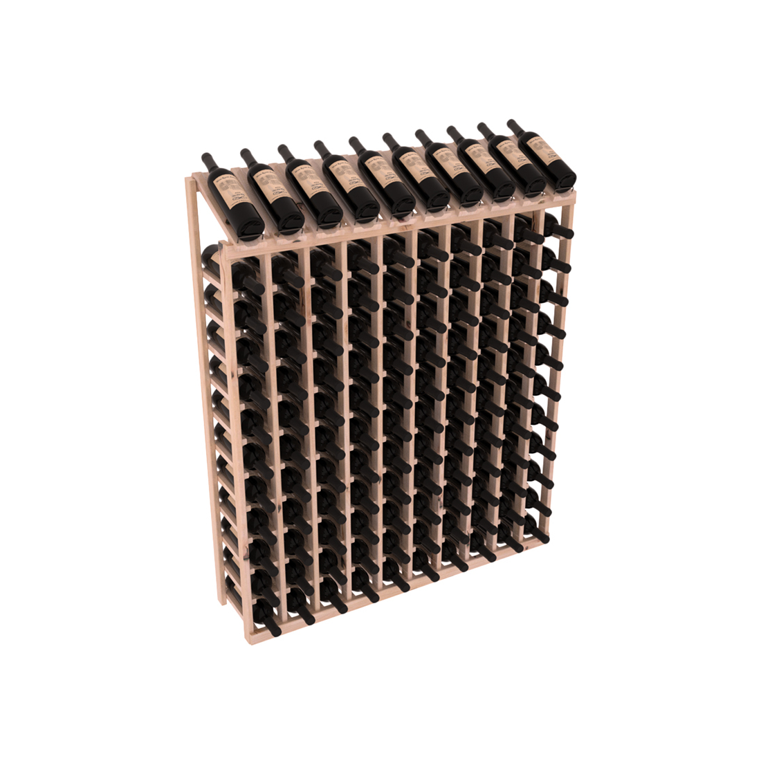 Retail Display-Top Wine Rack 10x12
