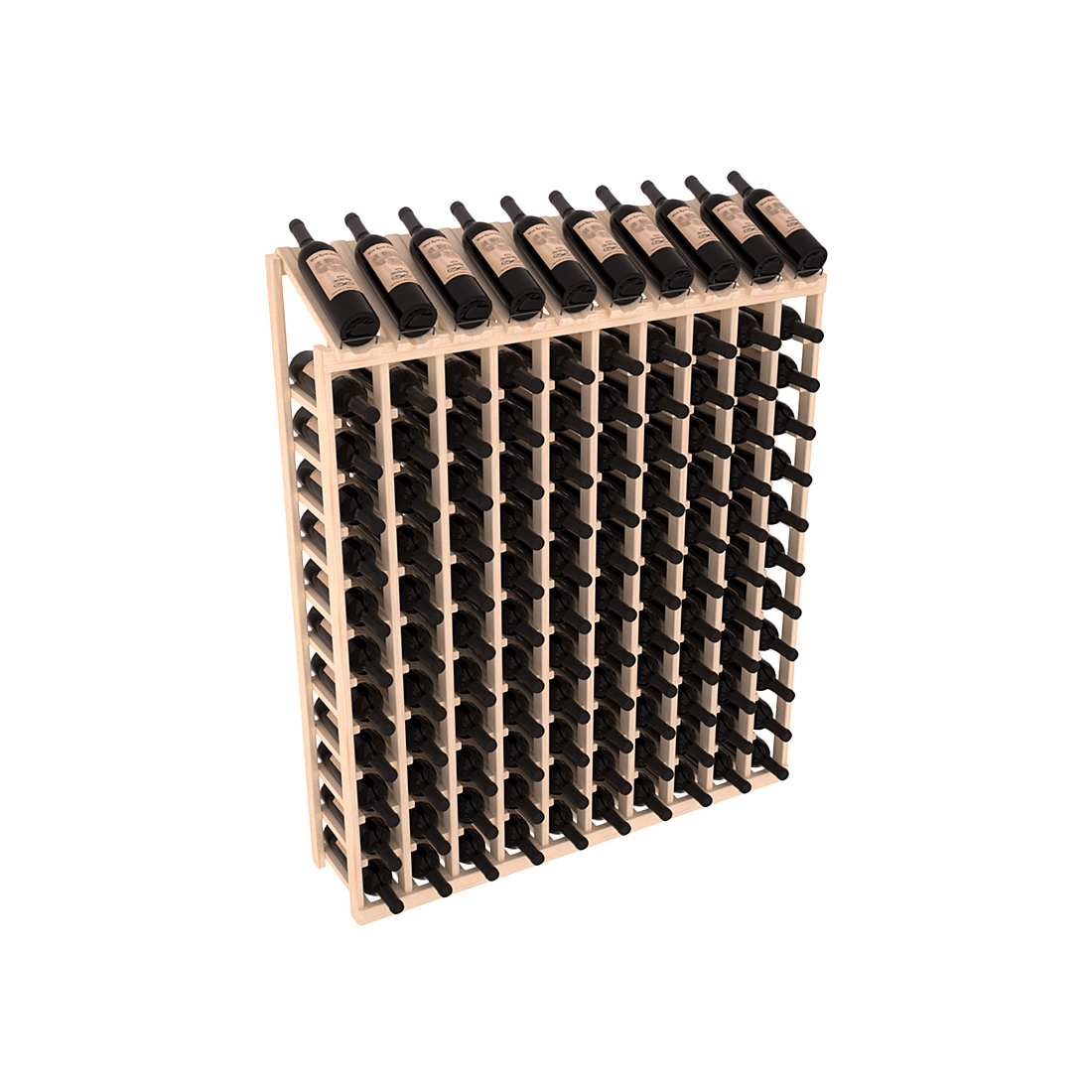 Retail Display-Top Wine Rack 10x12